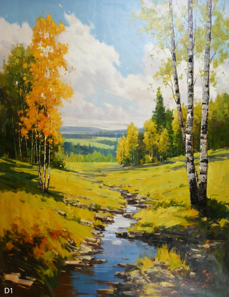 Handpainted Original Oil C36x484398