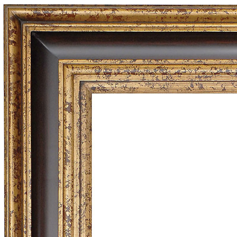 Grand Wood Frame 36X36 Old English Walnut
