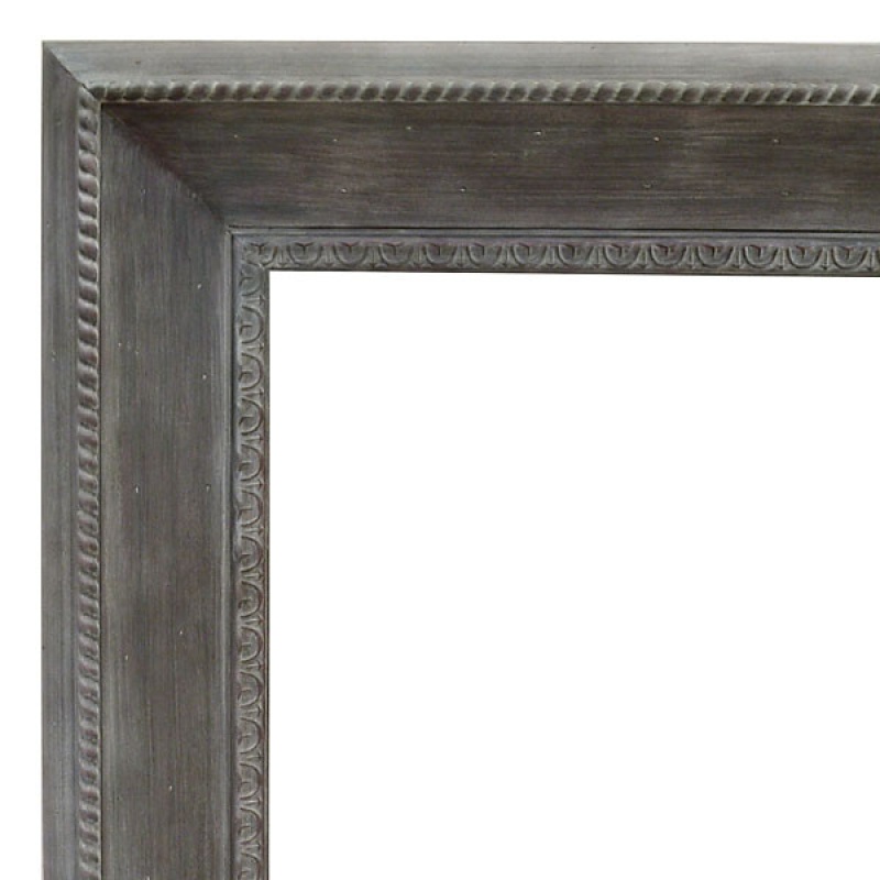 Seasoned Grand Frame 36X36 Distressed Seansoned Wood