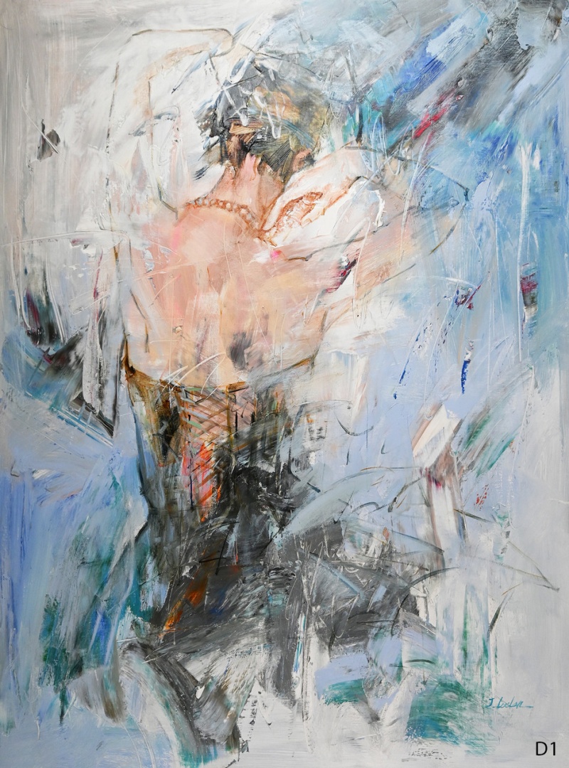 Handpainted Original Oil C36x484300