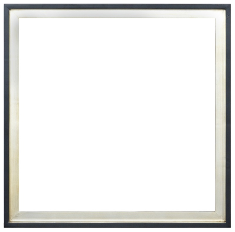 Gallery Simplicity 48X60 Black and Silver