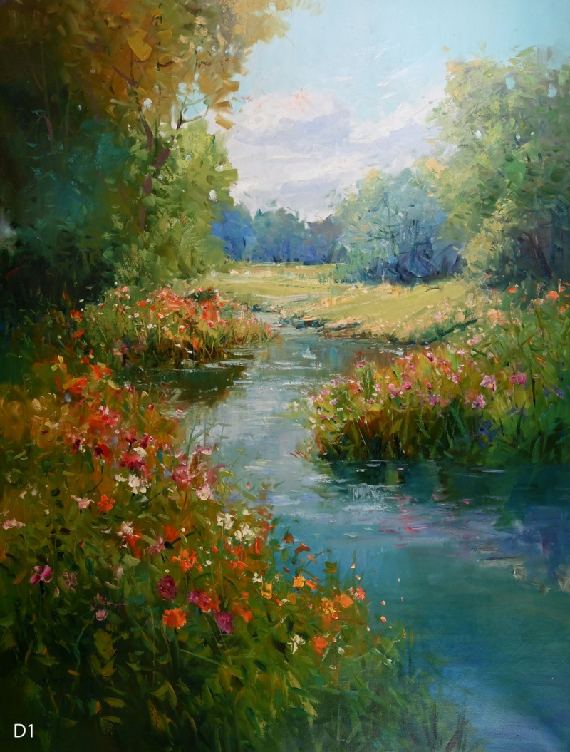 Handpainted Original Oil C36x484368