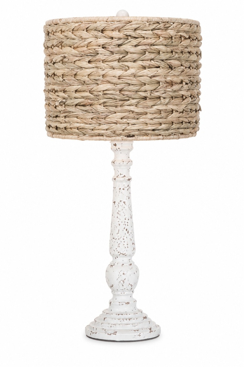 Seaside Woven Shade Table Lamp