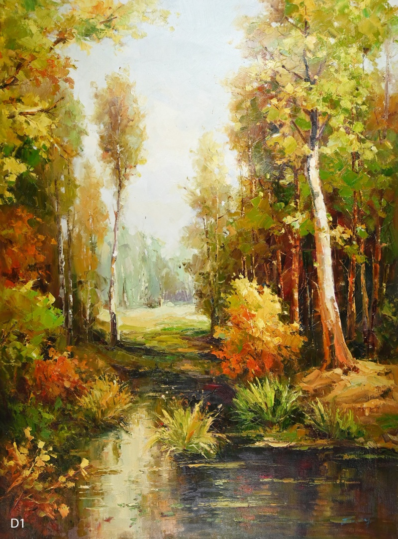 Handpainted Original Oil C36x484278