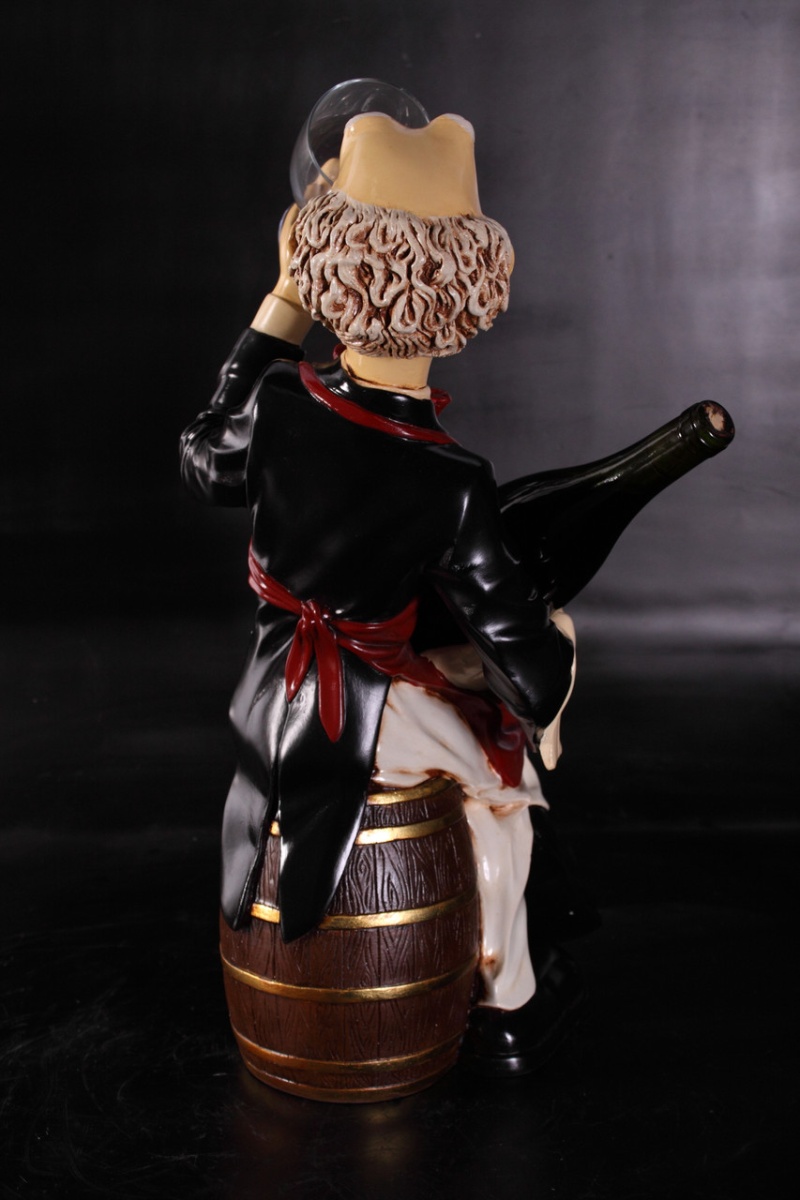 Sitting Connoisseur On Barrel