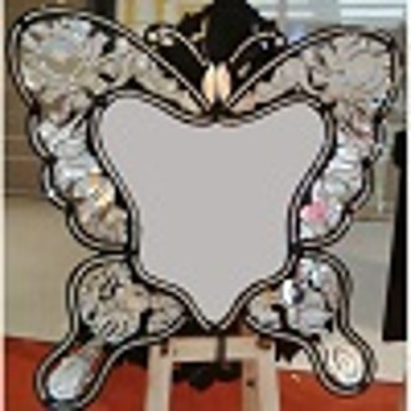 AFD Home Black Butterfly Mirror