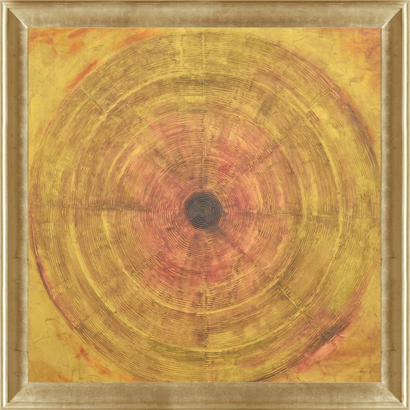 Copper Cirlces Framed 48X48 (Kit)