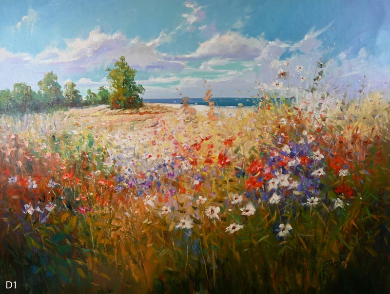 Handpainted Original Oil C36x484369
