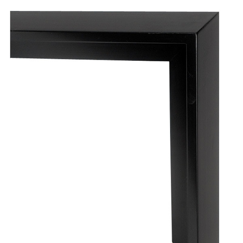 Modern Float Frame Only 36X36blk