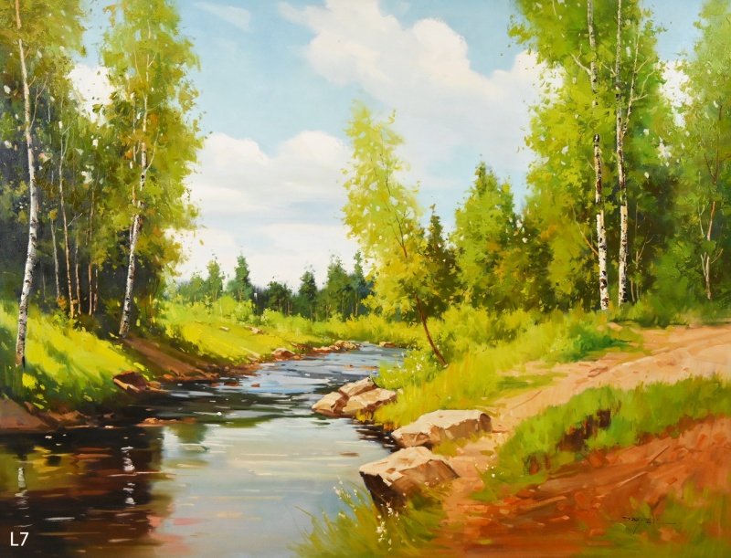 Handpainted Original Oil Painting on Canvas