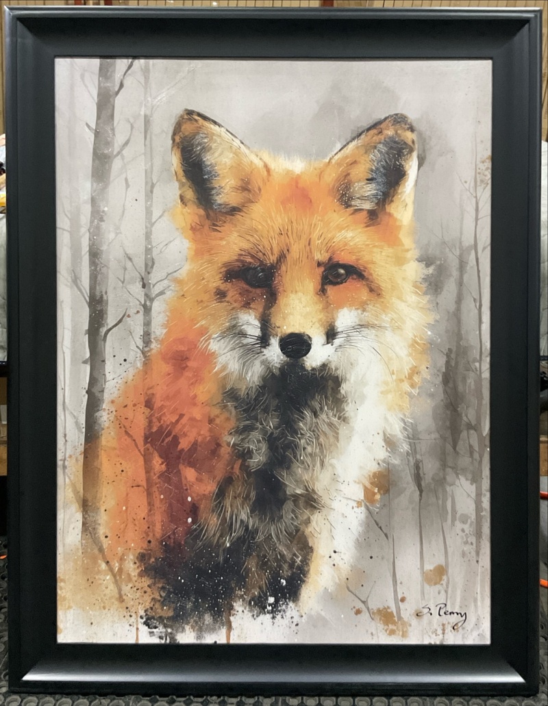 Fox On A Mountain Giclee