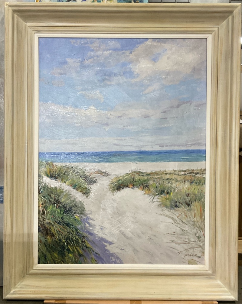 Path To The Beach Framed Giclee