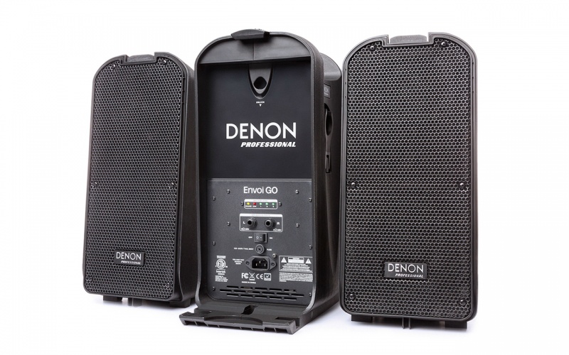 Denon Professional Portable Ac/Battery Powered Pa System