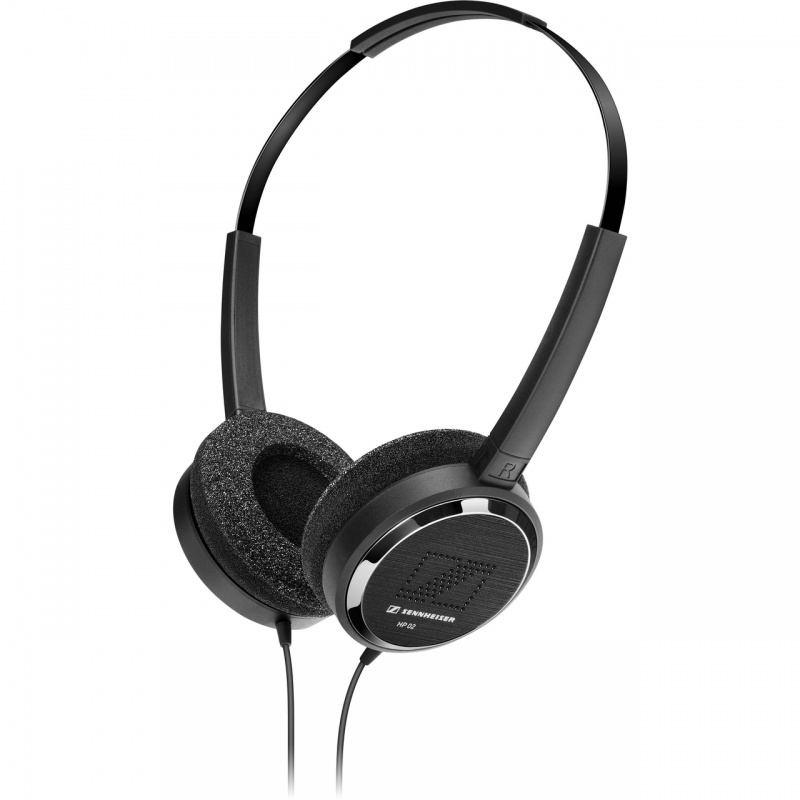 Sennheiser On-Ear Headphones With Adjustable Headband (55 In. Cable, 90° Plug). Box Of 20