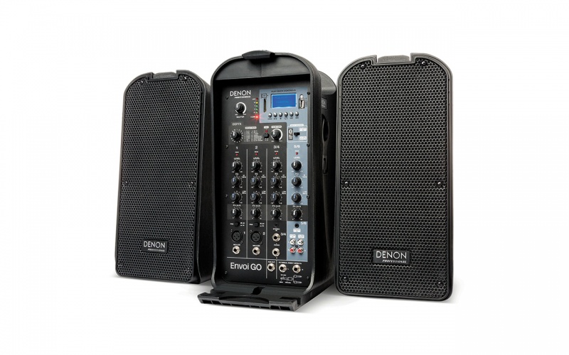Denon Professional Portable Ac/Battery Powered Pa System