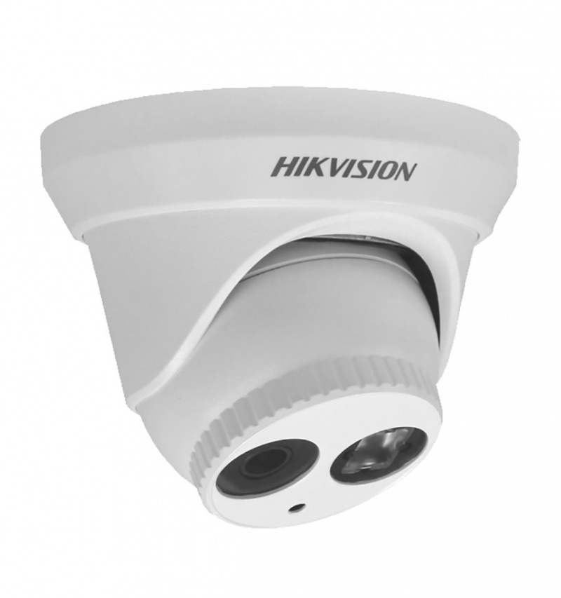 Hikvision Turret Dome, 5Mp, H264+, 6Mm, Day/Night, Exir (30M), Ip66, Poe/12Vdc