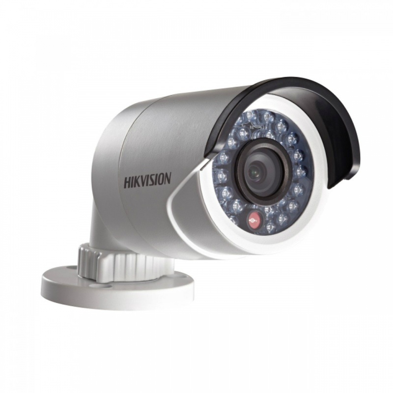 Hikvision Outdoor Bullet, 1.3Mp/720P, H264, 12Mm, Day/Night, Ir (30M), Ip66, Poe/12Vdc