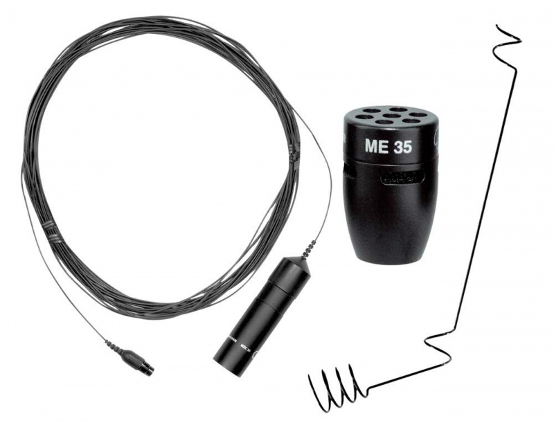 Sennheiser Me35 Supercardioid Capsule, Mzc30 Cable And Mzh30 Ceiling Hanger