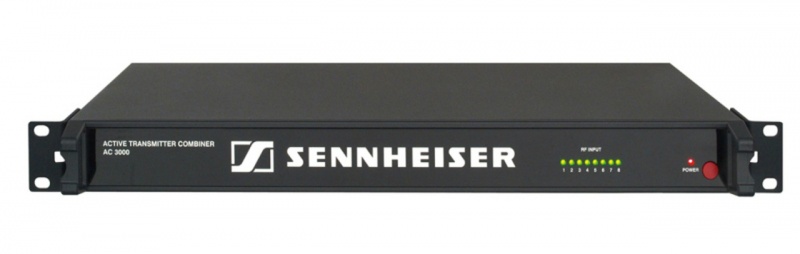 Sennheiser Active Broadband Antenna Combiner, Customized For Use With Tourguide 2020. Combones Up To Eight Transmitters To One Antenna, 1Ru, Does Not Reqire Additional Power Supply. Custom Modified For Use With Sr2020-D-Us
