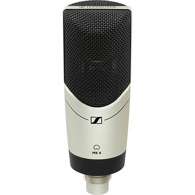 Sennheiser Cardioid, Large-Diaphragm, Side-Address Condenser Microphone With 24-Carat-Gold-Plated Capsule, Metal Housing And Internal Capsule Shock-Mount