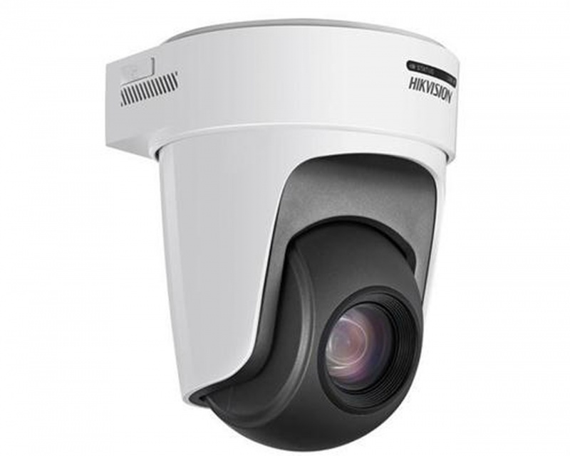 Hikvision Indoor Ptz, Surface Mount, 2M/1080P, H264, 20X Optical Zoom, Day/Night, Wifi, Ir Remote, Poe+/12Vdc
