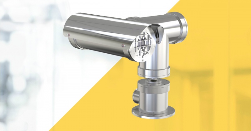 Axis Communications Xp40-Q1942 Csa 8.3Fps 19Mm -60C Explosion Proof Stainless Steel Camera