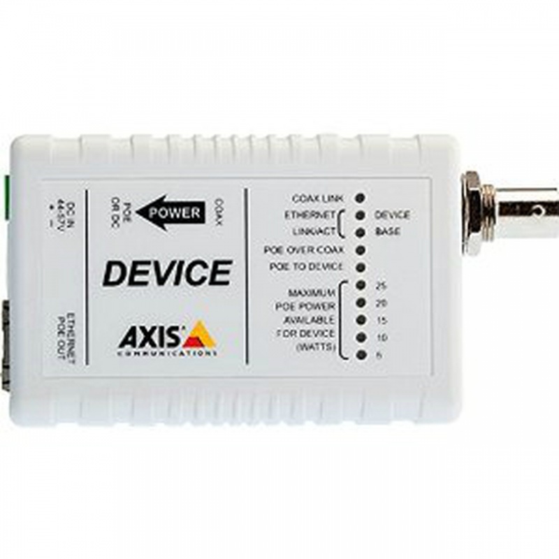 Axis Communications T8642 Poe+ Over Coax Devi