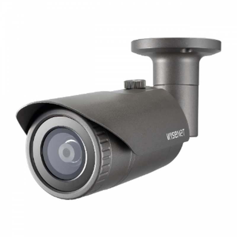 Hanwha Techwin 5Mp With 4.0Mm Lens Outdoor Vandal Resistant Bullet Network Camera