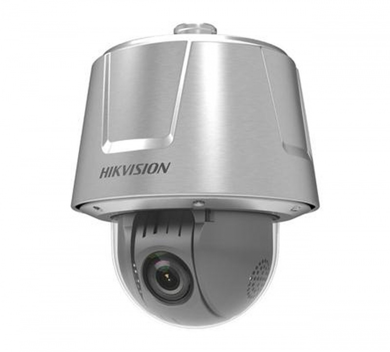 Hikvision Outdoor Stainless Steel Ptz, 2Mp, 23X Optical Zoom, Darkfighter, Day/Night, 120Db Wdr, Smart Tracking