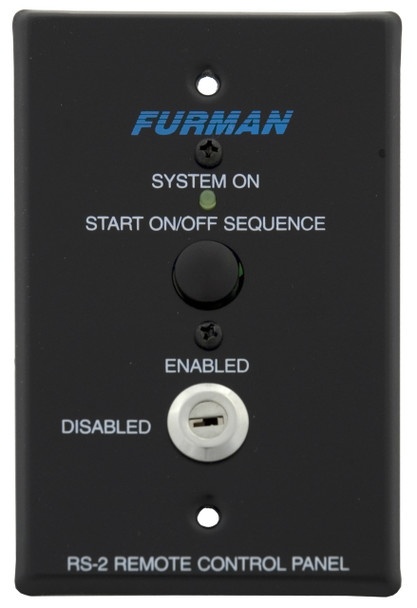 Furman System Control Panel - Momentary Key Switch, No Limit Per System