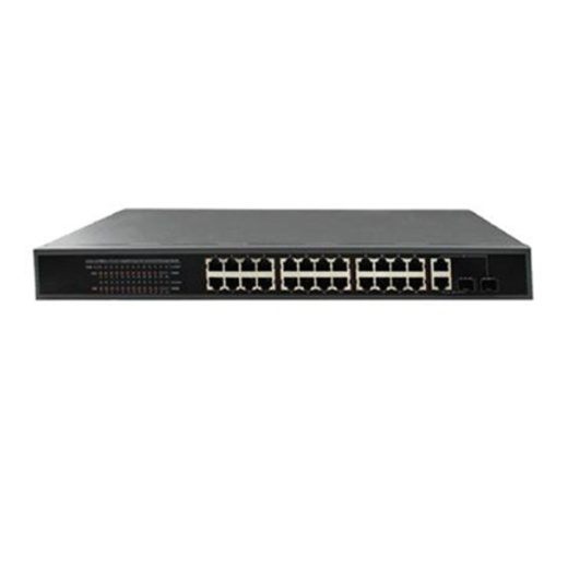 Hanwha Techwin Poe Switch - 24-Port Unmanaged PoE Switch