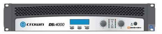 Crown Two Channel 1200W @ 4 Ohm Power Amplifier, Dsi4000