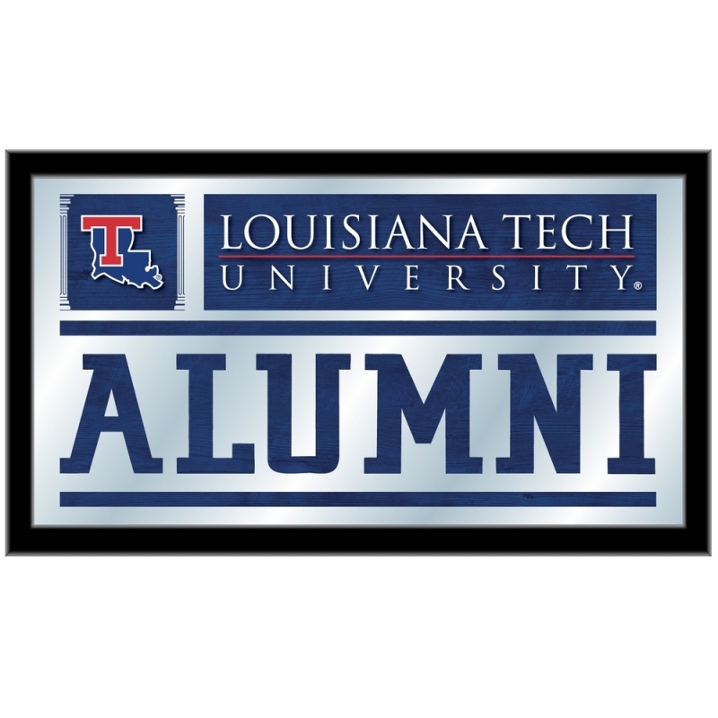 Louisiana Tech Alumni Mirror By Holland Bar Stool Co