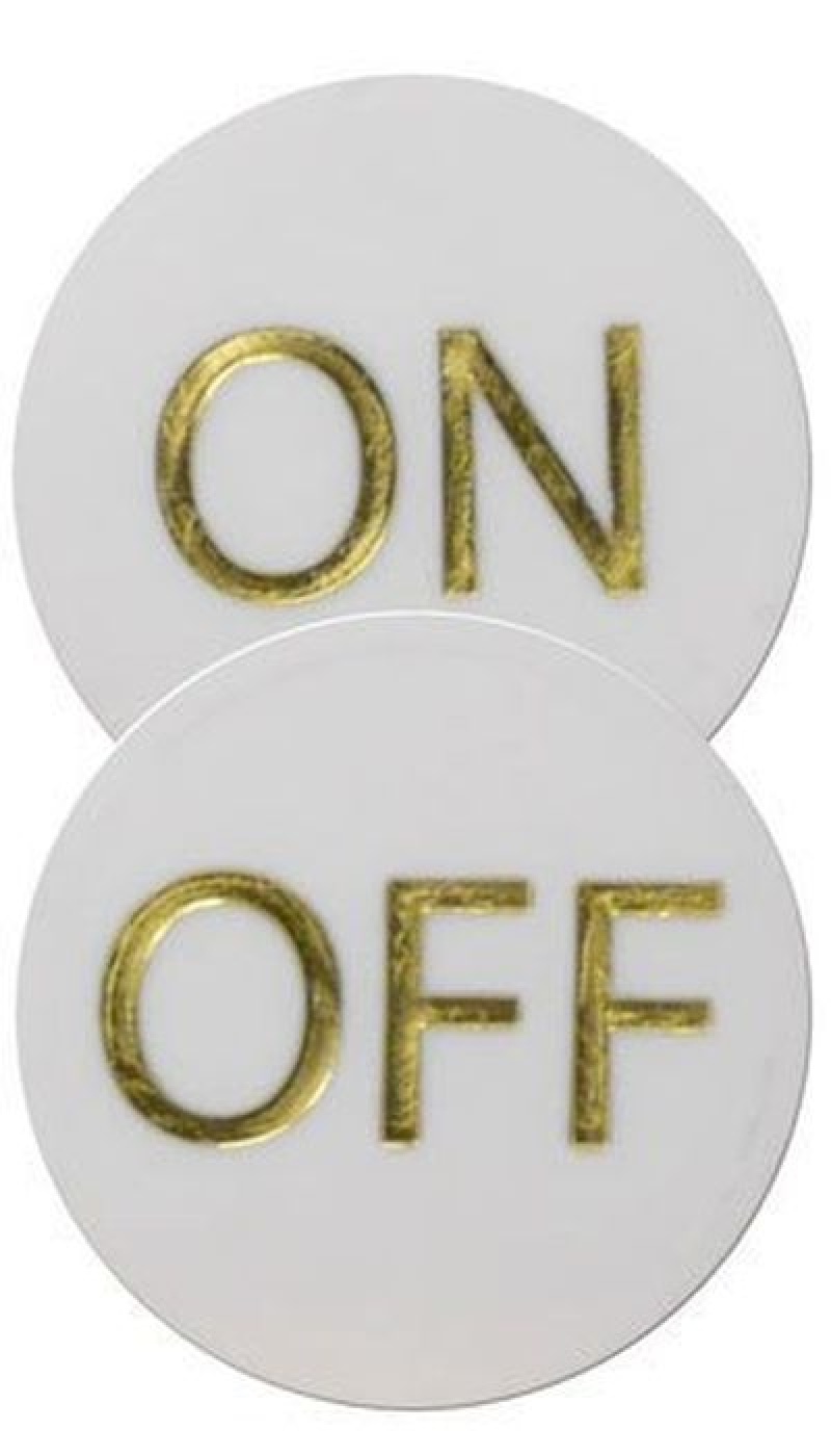 On / Off Chip Button For Craps