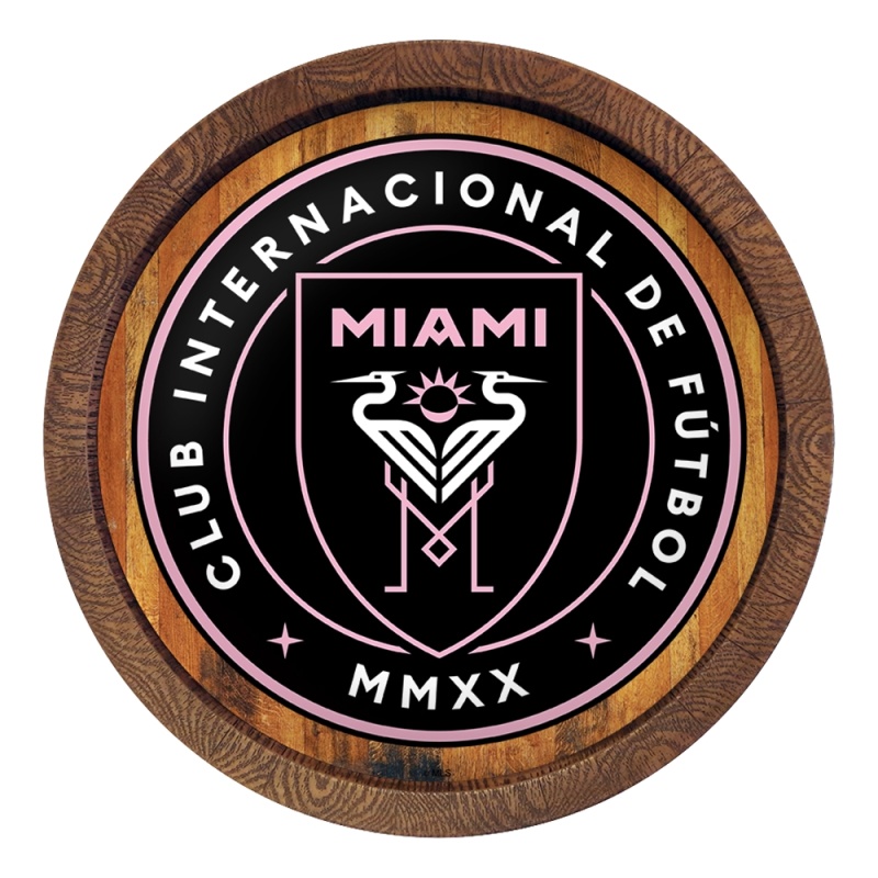Inter Miami Cf: "Faux" Barrel Top Sign