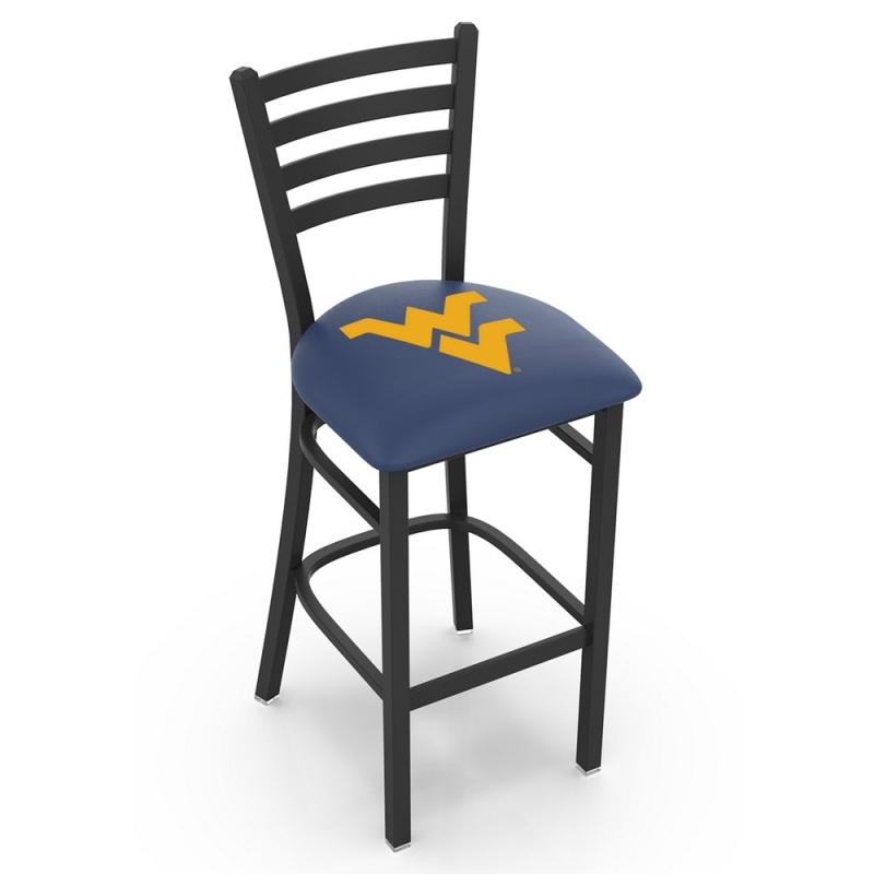 L004 West Virginia 25" Stationary Counter Stool With Black Wrinkle Finish