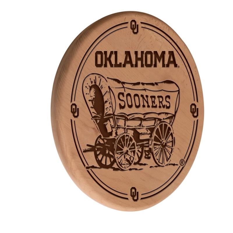 Oklahoma Laser Engraved Wood Sign By The Holland Bar Stool Co