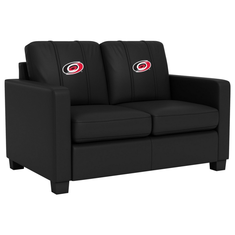 Dyno Stationary Loveseat With Carolina Hurricanes Primary Logo
