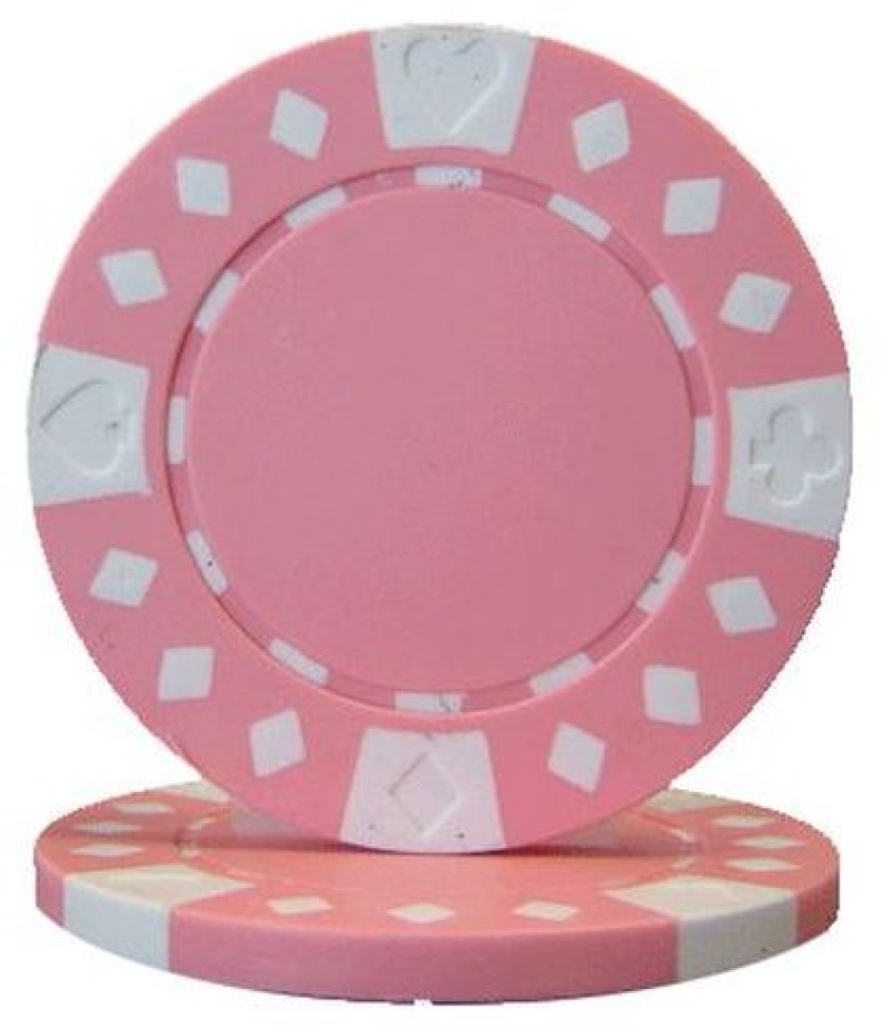 Diamond Suited 12.5 Gram - Pink Sold By The Roll25 Pcs. Per Roll