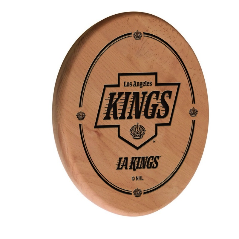Los Angeles Kings Laser Engraved Wood Sign By The Holland Bar Stool Co