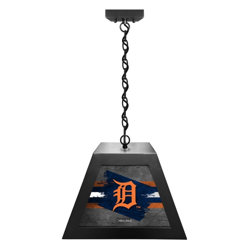 Detroit Tigers Pendant Box Light By Holland Bar Stool Company