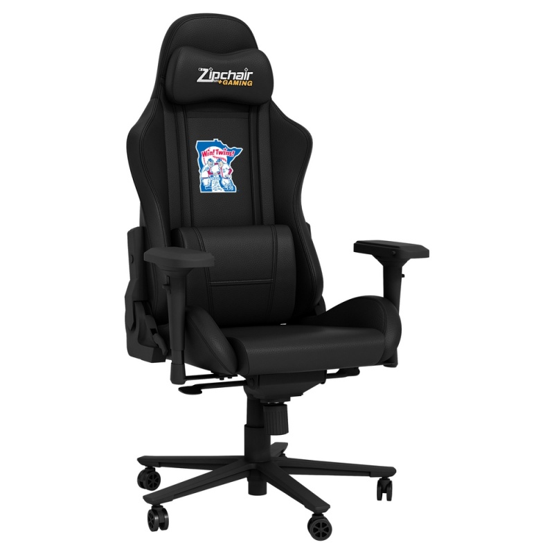 Xpression Pro Gaming Chair With Minnesota Twins Cooperstown Logo