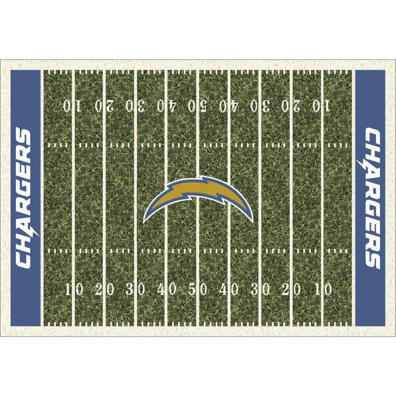 Los Angeles Chargers 8'X11' Homefield Rug