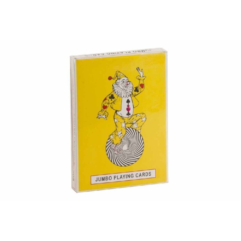 Jumbo Size Playing Cards Single Deck