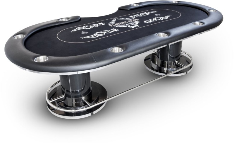 Deluxe Championship Series Texas Holdem Poker Table Customizable