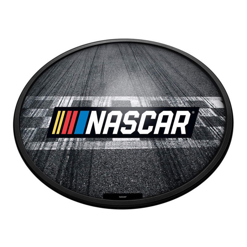 Nascar: Finish Line - Oval Slimline Lighted Wall Sign