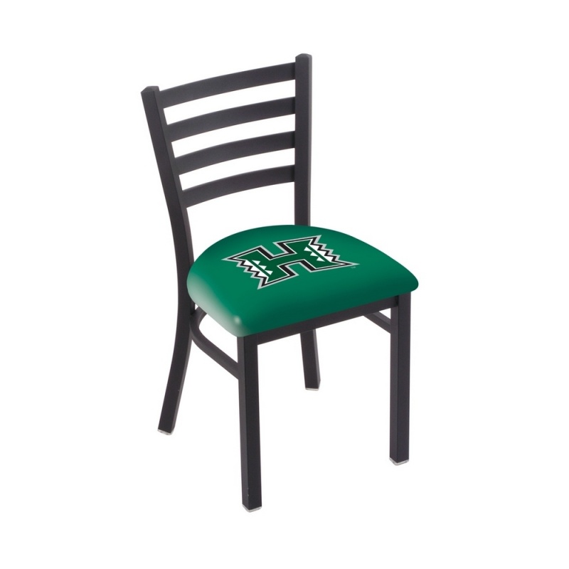 L00418 Black Wrinkle Hawaii Stationary Chair With Ladder Style Back By Holland Bar Stool Co