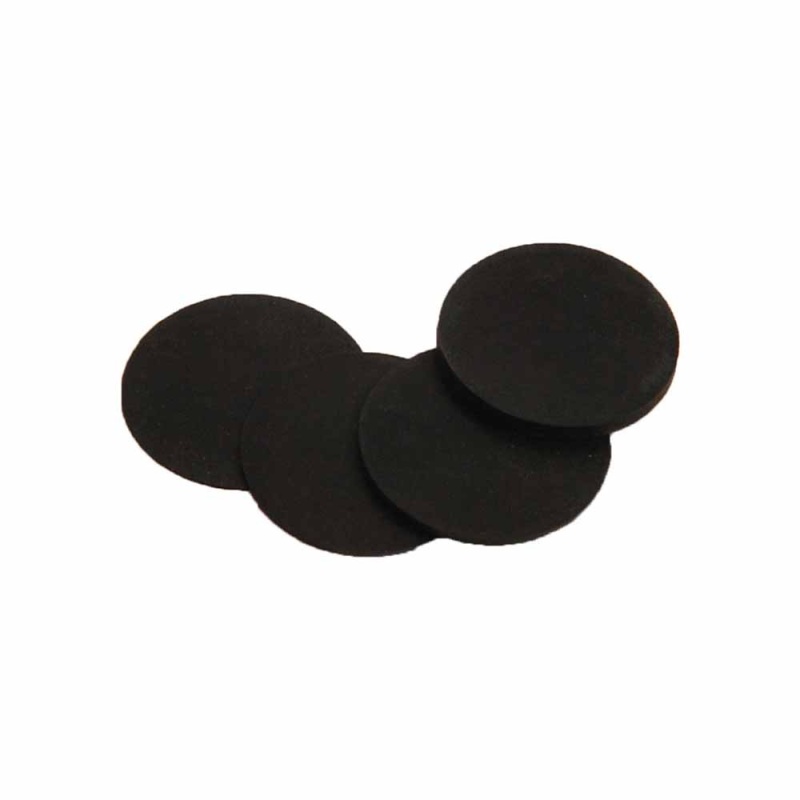 Imperial Rubber Shims, 3" Diameter X1/16 " Thick, Bag Of 50