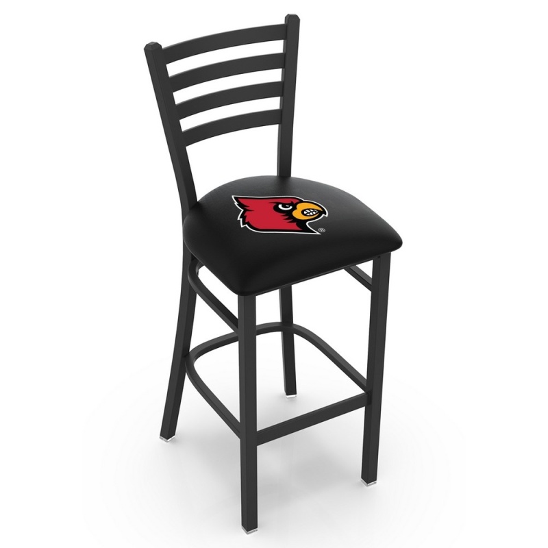 L004 Louisville 25" Stationary Counter Stool With Black Wrinkle Finish