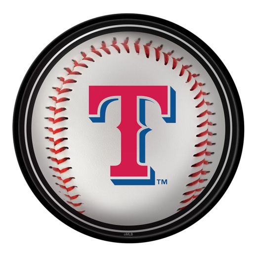 Texas Rangers: Baseball Modern Disc Wall Sign